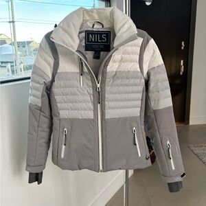 NILS Silver Waterproof Ski Jacket